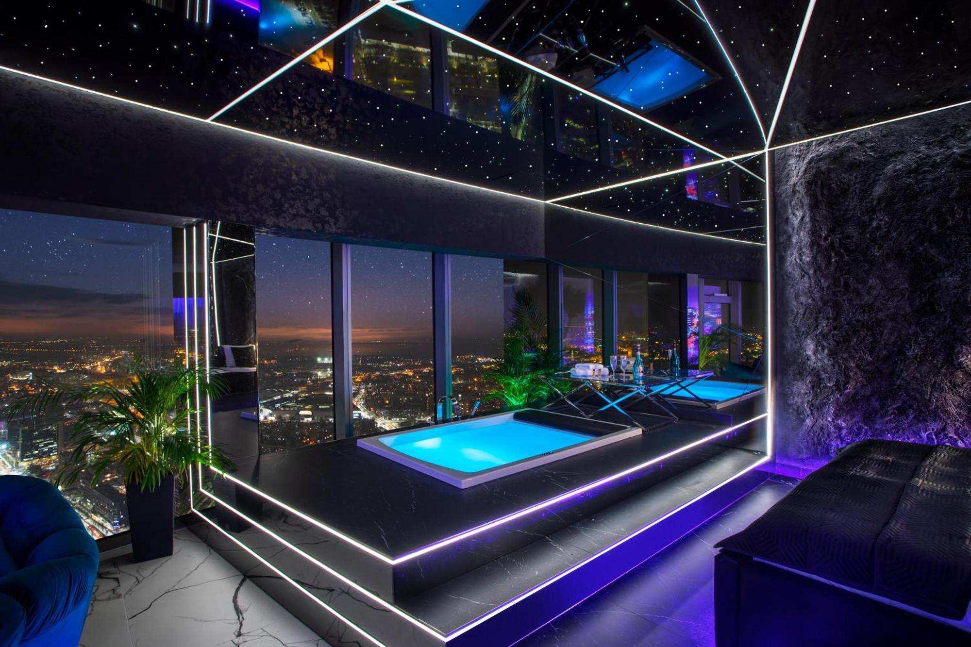 Apartamenty Sky Tower Z Jakuzzi Przy Oknie Breslavia Exterior foto