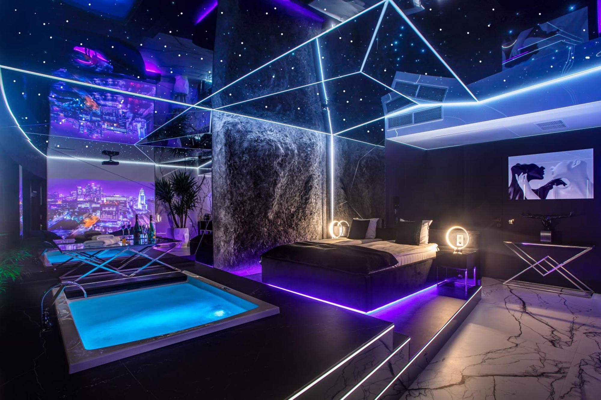 Apartamenty Sky Tower Z Jakuzzi Przy Oknie Breslavia Exterior foto